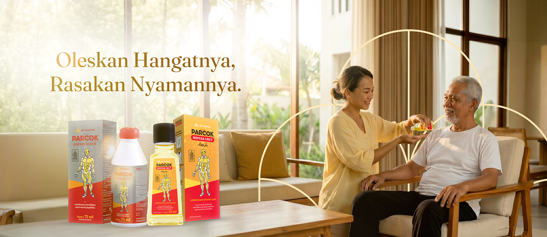 Banner produk herbal Air Mancur